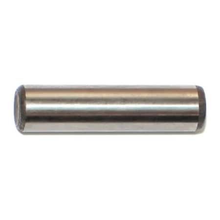 Midwest Fastener 3/8" x 1-1/2" Plain Steel Dowel Pins 4PK 76398